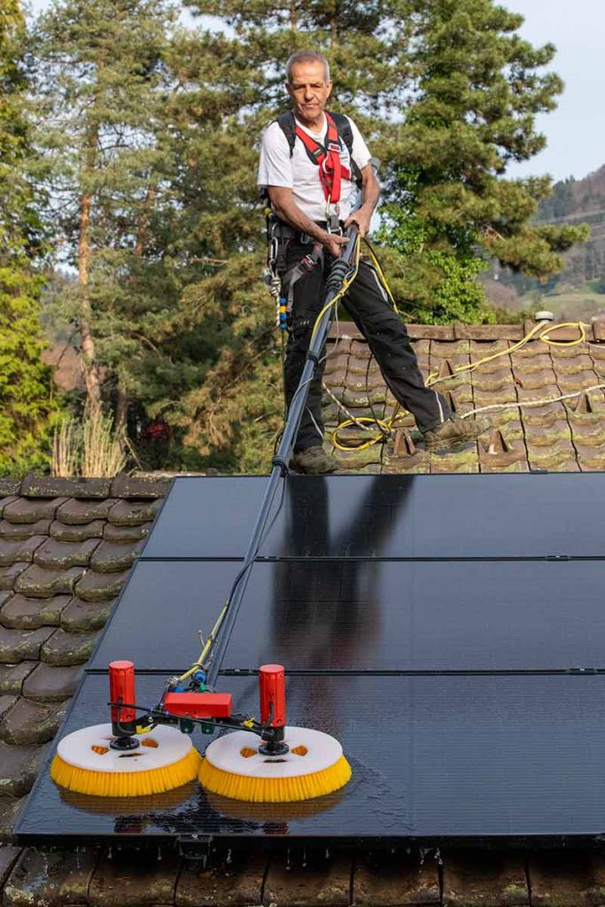 Nettoyage de panneaux solaire et photovoltaïques